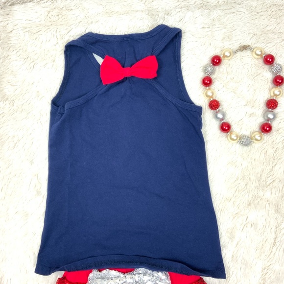 Little Miss America outfit with necklace - Picture 5 of 7